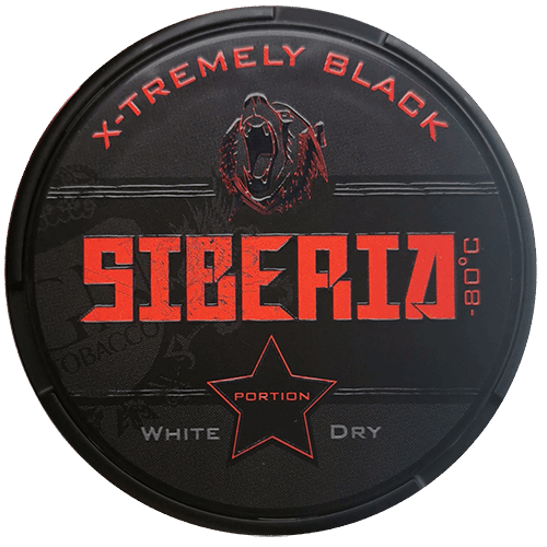 Siberia -80°C Xtremely Black White Dry