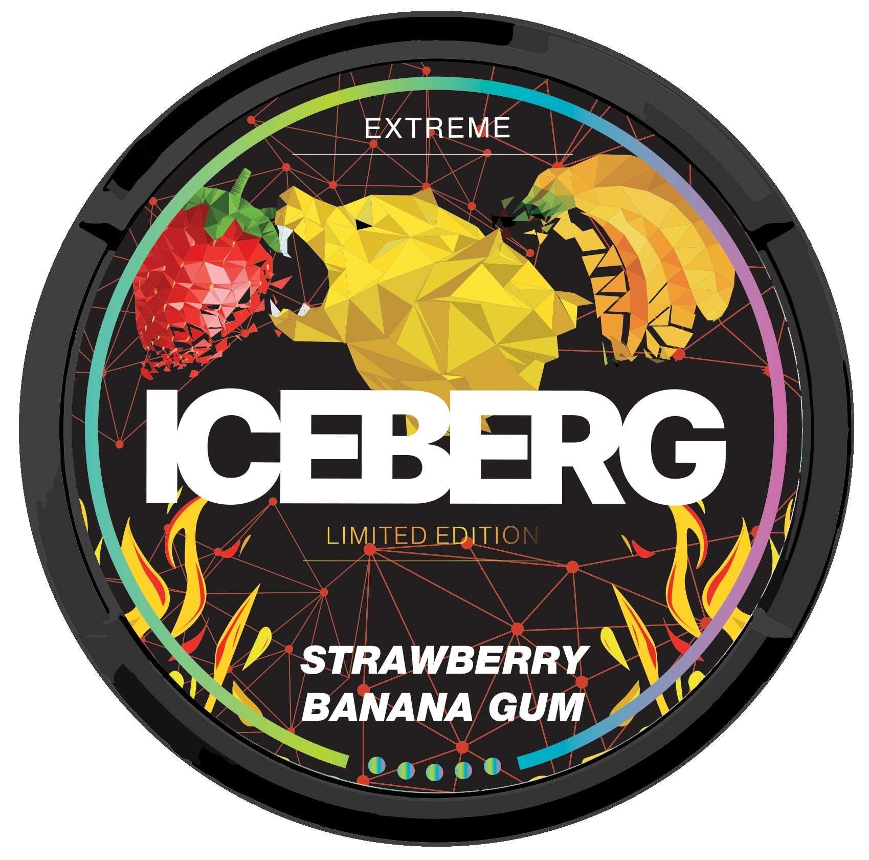 Iceberg Strawberry Banana Gum