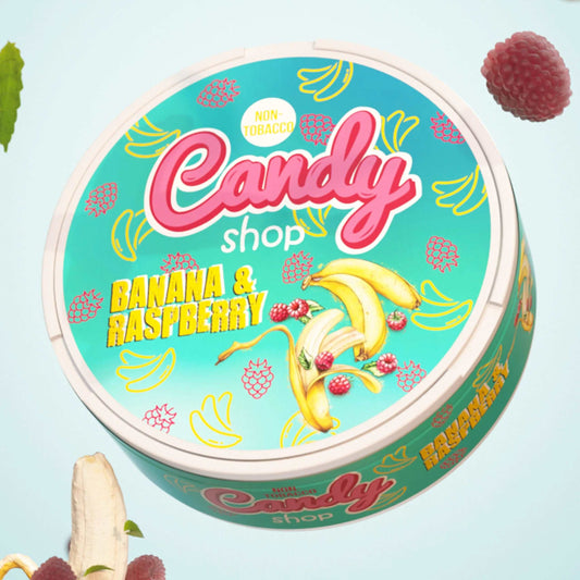 Candy Shop Banana & Raspberry